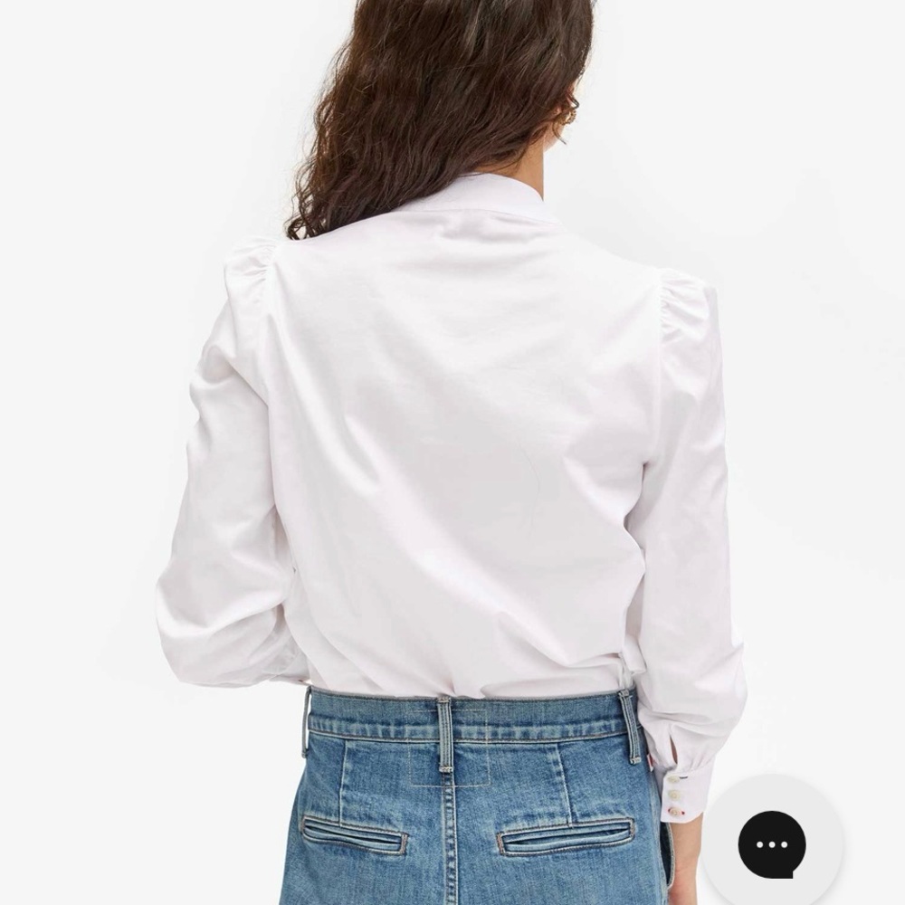 Clare V Pia Blouse
White Cotton Oxford - XS NWT - Picture 2 of 5